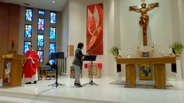 April 5 Palm Sunday Mass 9:00 am @ St. Peter смотреть онлайн