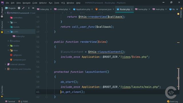 Routing, Controllers, Views - Part 1 | PHP MVC Framework from Scratch смотреть онлайн