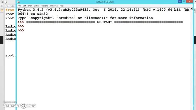 070 Learn python and ruby programming:- radio buttons intro смотреть онлайн