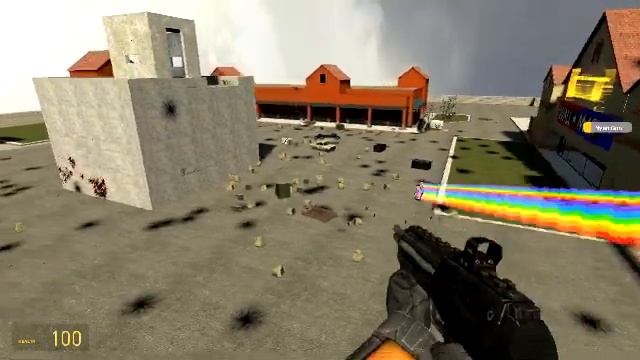 Garry's Mod: Nyan Cat Gun смотреть онлайн
