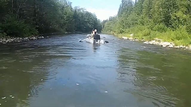 Туристические зарисовки. Сплав по р.Вижай, август 2017. смотреть онлайн