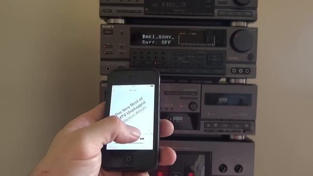 Sony LBT d709 + Iphone 4S смотреть онлайн