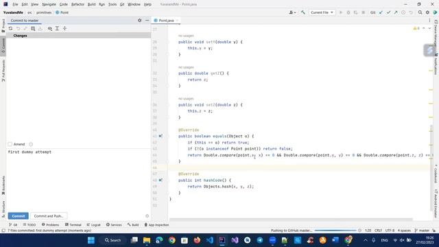 using Git and Github in Intellij смотреть онлайн