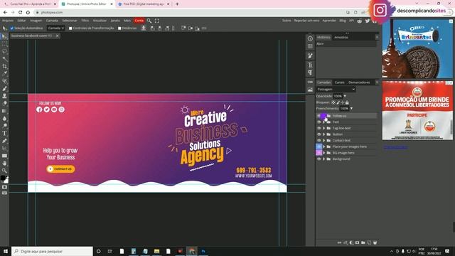 Como usar Photopea? o 'Photoshop' Online e Grátis [Abra e Edite arquivos PSD online] смотреть онлайн