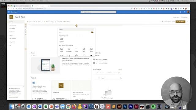 Adding a Microsoft Form to a SharePoint Site смотреть онлайн
