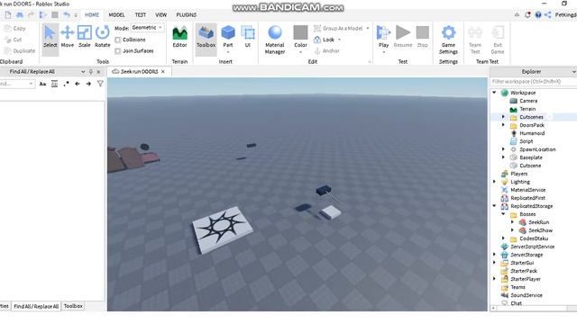 ? Uncopylocked Seek DOORS in Roblox Studio [PART I] смотреть онлайн