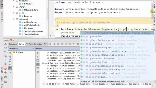 14 - آموزش Java Servlet & JSP - Servlet Listener смотреть онлайн