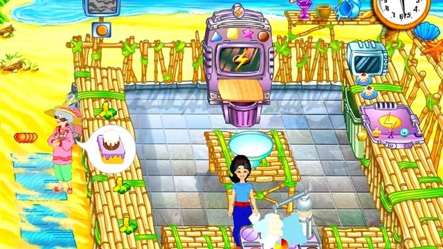 Cake Mania (2006, PC) - Beach, August смотреть онлайн