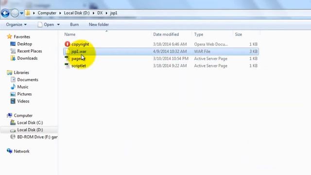 Java JSP First example смотреть онлайн