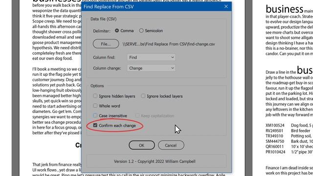 Illustrator Script Find Replace From CSV смотреть онлайн