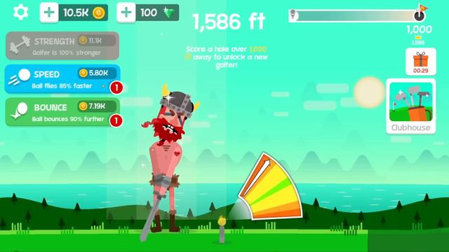 When You Hit 9,540,502 MPH In Golf Orbit