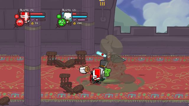 Castle Crashers Босс которого не смогли победить =((( Значит в следующий раз !! смотреть онлайн