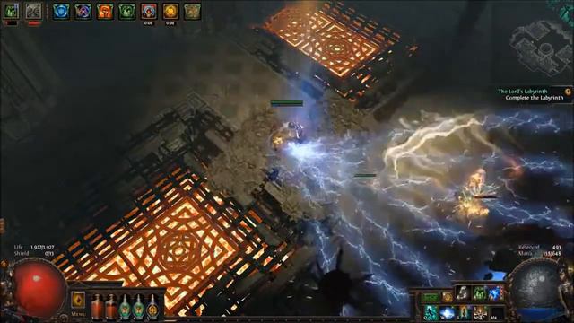 [3.0] Path of Exile - IZARO CRUEL - Lv.58 - Leveling New Char - Build Soon смотреть онлайн