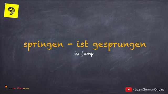 Learn German | German For Daily Use | 25 Verbs And Their Perfect | A1 | A2