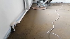 Сделали полусухую стяжку в квартире.