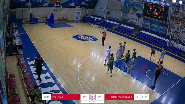Тринта 3 - Тимирязевская 2 (Юноши 2009, Первенство Москвы, 20.11.2021) смотреть онлайн