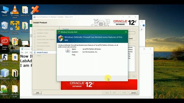 Installation and Connection of Oracle 12C смотреть онлайн
