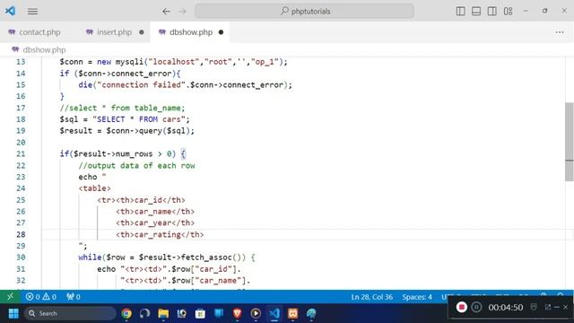 PHP MySQL SELECT & WHERE | Full Stack web Development смотреть онлайн
