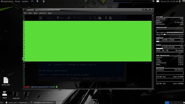 CRUNCH :: WORDLIST GENERATOR смотреть онлайн