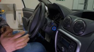 РЕНО ДАСТЕР. Кнопка старт-стоп. АВТОЗАПУСК.