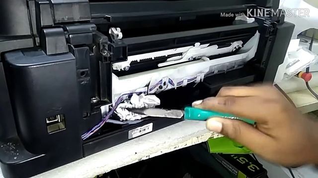 CANON G2010 WASTE INKPAD CHANGE  (G2000,G2010,G3010)