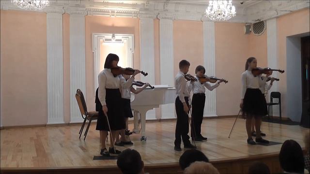 Ф.Шуберт «К музыке». Исп. ансамбль «Кон брио», учащиеся 4 класса смотреть онлайн