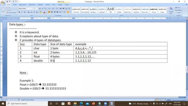 2. C language | Algorithms, Data Types, Modifiers, Variables | By Saheb Sir смотреть онлайн