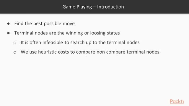 Introduction to Artificial Intelligence with Java: Introduction of Min-Max Algorithm| packtpub.com смотреть онлайн