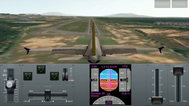 Airline Commander – идеальная посадка :) смотреть онлайн