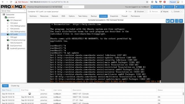 [EASY 5 MIN] Install Ubiquiti Unifi Controller on Proxmox VE LXC Container смотреть онлайн