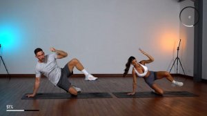 30 Min Full Body Pilates HIIT Workout - Low Impact, No Equipment, No Repeats