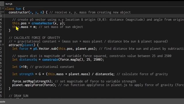 20 How to make an interactive solar system p5.js смотреть онлайн