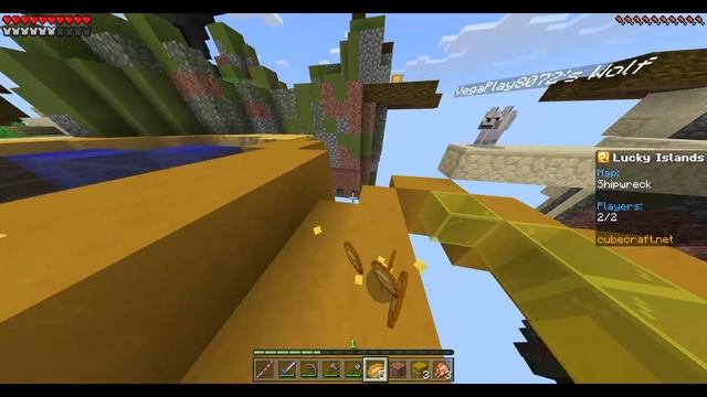 Майнкрафт PE, Но мы играем в Lucky Wars | #cubecraftbedrock