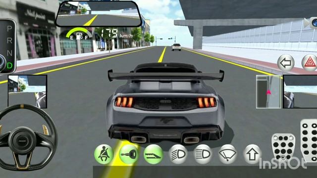 New Car Mustang Gtd | 3D Driving Class смотреть онлайн