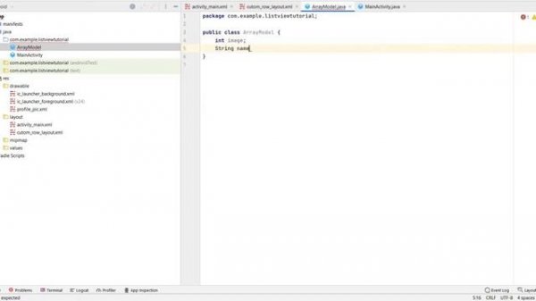 ListView || listView in Android || Android Development in Java || Android Studio || Mobile App