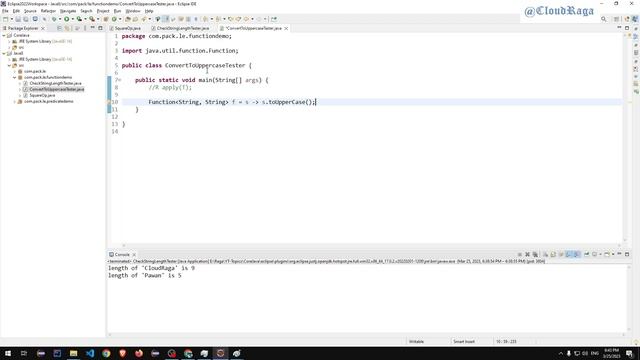 Java 8 - Tutorial - 26. Some more examples for Function Interface-2 |#cloudraga #Java8_by_CloudRaga смотреть онлайн