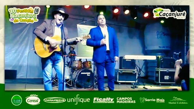 10° Festival Caçanjurê da Canção - Almir Dias & Marquinho Azevedo - Vai Dar Tudo Certo смотреть онлайн