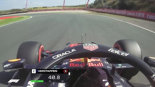 Max Verstappen's Flying FP1 Lap At Zandvoort | 2021 Dutch Grand Prix смотреть онлайн