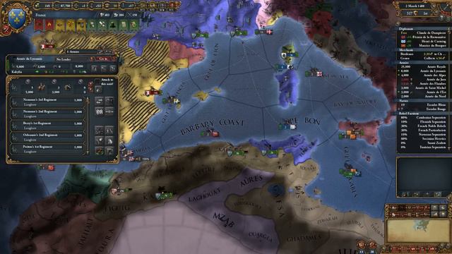 Tok plays EU4: The Cossacks - France ep. 14 - French Tunisia смотреть онлайн