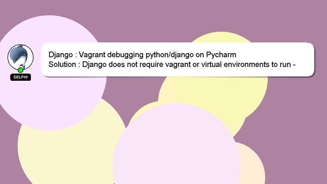 Django : Vagrant debugging python/django on Pycharm смотреть онлайн