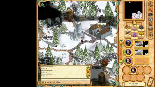 Heroes of Might & Magic IV Multiplayer How To Play? Part #1 The Beginning смотреть онлайн