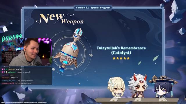 3.3 LIVESTREAM REACTION (SCARA OP, WINDTRACE, TCG???) | Genshin Impact смотреть онлайн