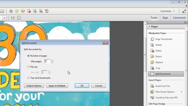 How to Split a PDF смотреть онлайн
