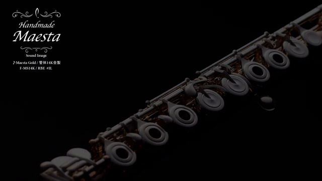 パールフルート・ハンドメイド“Maesta" RoseGold14k サウンド・イメージ смотреть онлайн