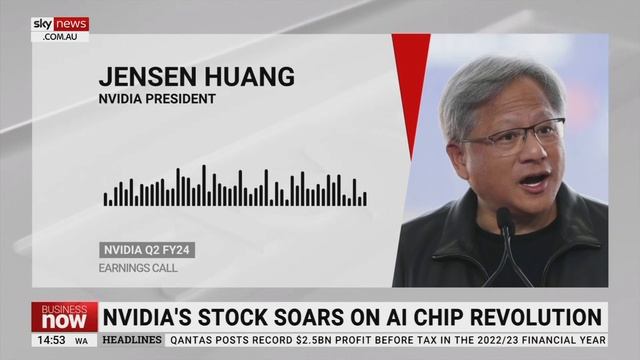 Nvidia’s stock soars on AI chip revolution смотреть онлайн
