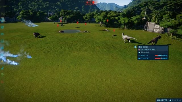 Jurassic World Evolution: BATTLE ROYALE ALL DINOSAURS!!! - Jurassic World Evolution | HD смотреть онлайн