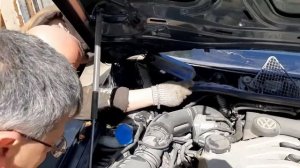 Туарег/Кайен/Q7  Где живёт блок ABS?