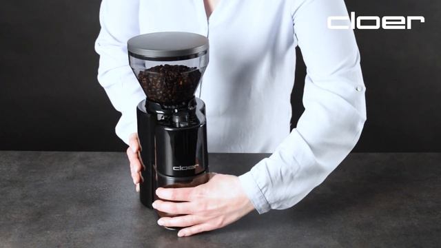 Cloer Kaffeemühle 7520 mit Kegelmahlwerk смотреть онлайн