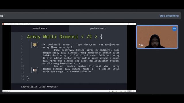 Tutorial Modul 6 | Array смотреть онлайн