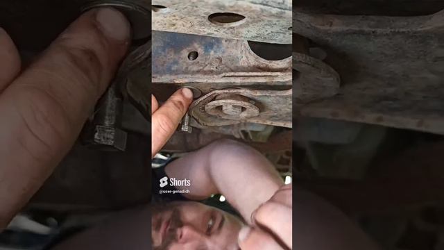 Восстанавливаем крепление стаба Хендай Акцент 2005 г смотреть онлайн